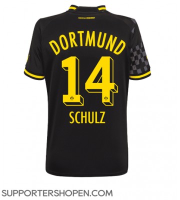 Borussia Dortmund Nico Schulz #14 Borta Matchtröja Dam 2022-23 Kortärmad